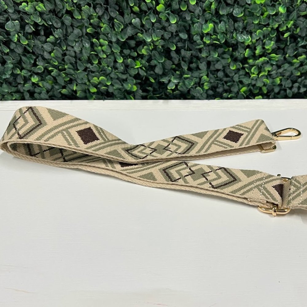 Olive Green Purse Strap